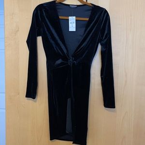Fashion nova sugar coat velvet dress